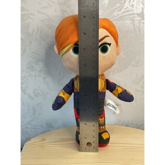 GI Joe Scarlett Red Plush Figure Stuffed Animal Doll Toy Factory - Picture 3 of 4